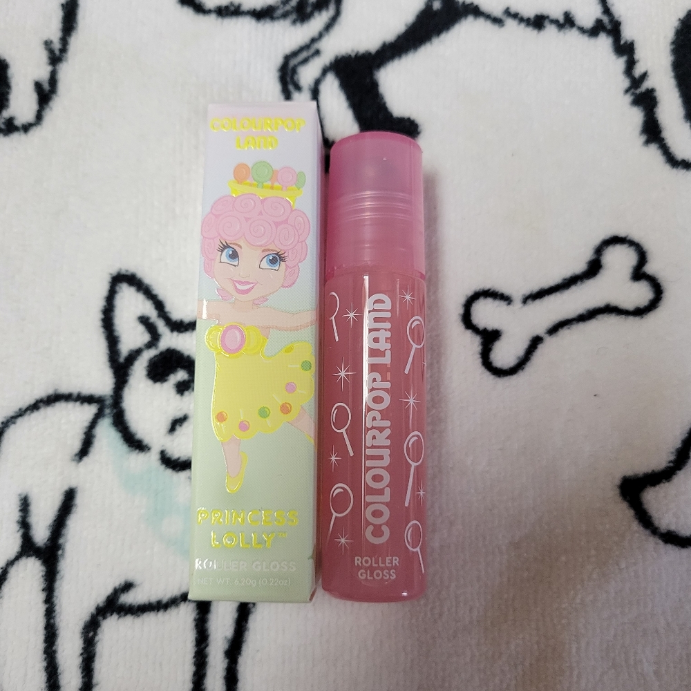 NIB Colourpop Land Princess Lolly Roller Gloss
